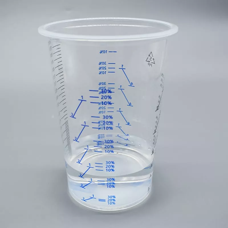 1000ml cupán measctha péint pp indiúscartha PP