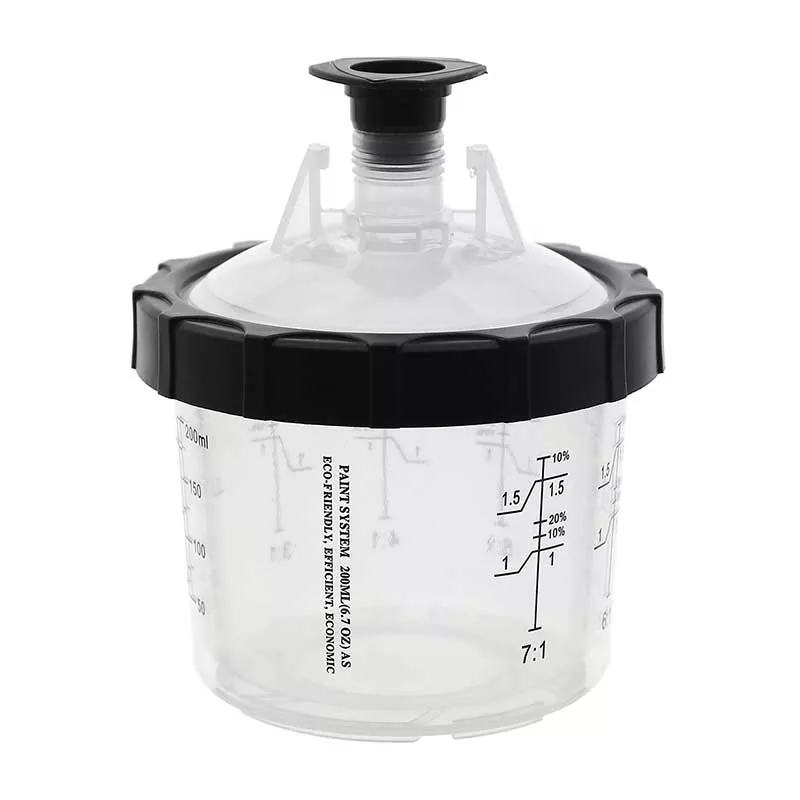 Conas a Dhéanann Córas Corn Péinte Indiúscartha 200ML 1.0 Éifeachtúlacht Péinteáil Spraeála Feithicleach agus Tionscail a Trasfhoirmiú?